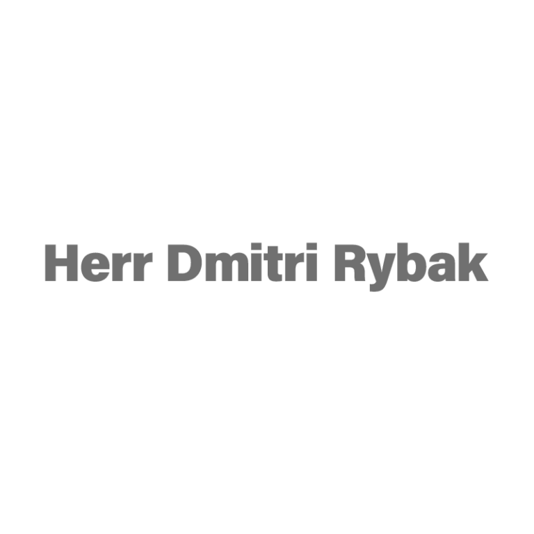 Herr Dmitri Rybak