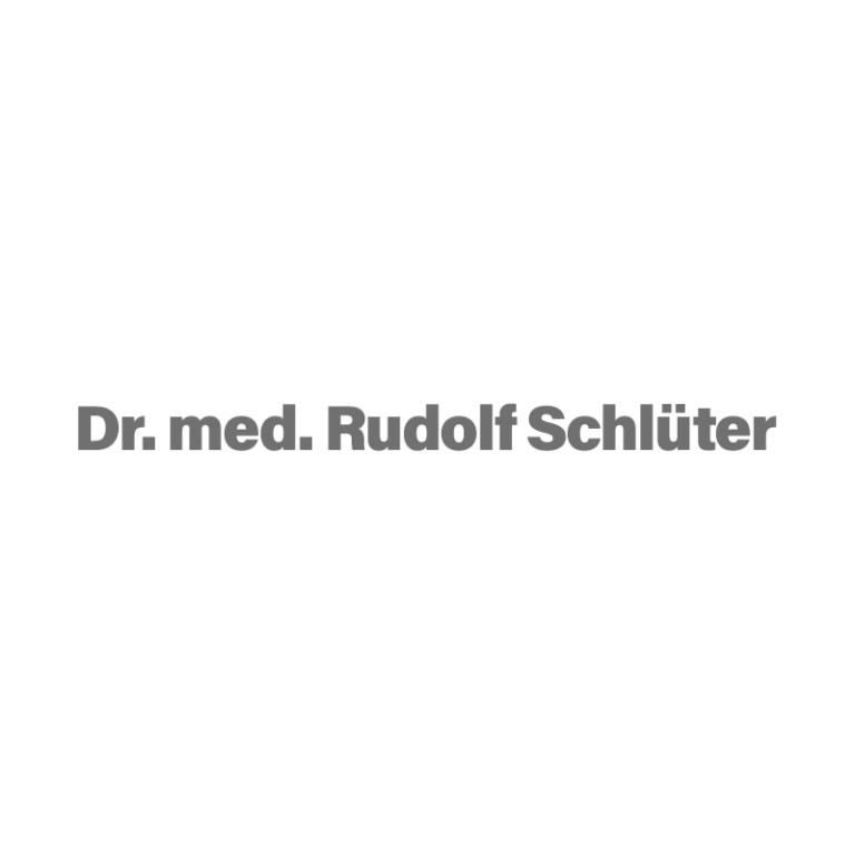Herr Dr. med. Rudolf Schlüter